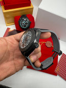 Omega Planet Ocean Co-Axial Master 45,5mm Aço/OxBlack DEEP BLACK