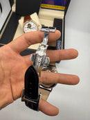 Vacheron Constantin Traditionnelle Turbilhão Excellence Aço, Mostrador Branco
