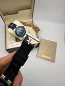 Bvlgari Alumium 41mm - Mostrador Preto Aluminio Pulseira Borracha