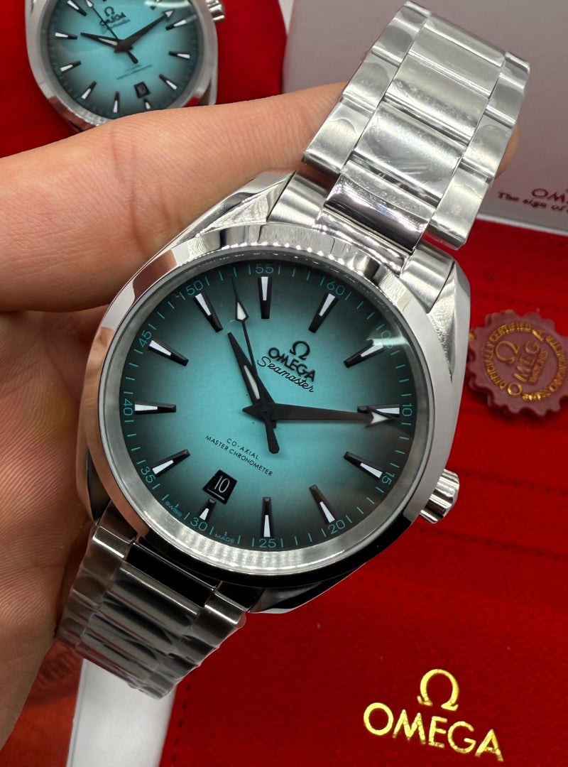Omega Aquaterra 41,5mm Aço, Pulseira Aço