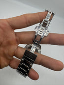 Omega Aquaterra 41,5mm Aço Mostrador Cinza Luneta Lisa