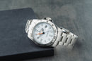 Rolex Explorer II 42mm Aço Mostrador Branco Luneta Aço Pulseira Oyster