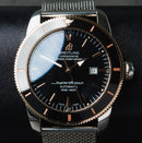 Breitling Superocean Aço 44mm Mostrador Preto Bisel Preto