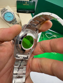 Rolex Oyster Perpetual 36mm/41mm Aço Mostrador Rosa