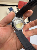 Patek Philippe Aquanaut 41mm Aço Mostrador Preto