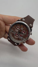 TAG Heuer Carrera McLaren Mercedez Aço 43mm Pulseira Nylon
