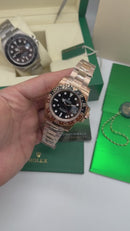 Rolex GMT-Master II  Oyster, 40mm, Everose - Root Beer - CLONE