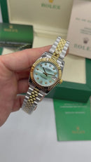 Rolex Date-Just 31mm Aço/Rose Pulseira Jubilee