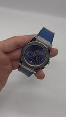 Hublot Vendome Classic Chrono 45mm Aço Mostrador Azul