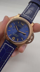 Panerai Luminor Marina 44 mm Aço Mostrador Azul