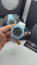 Hublot Classic Fusion Magic Blue Chrono 45mm Aço/OxBlue