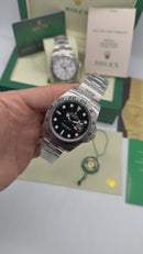 Rolex Explorer II 42mm Aço Mostrador Preto Luneta Aço Puls. Oyster