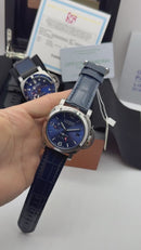 Panerai Luminor 10 Giorni 44 mm Aço Mostrador Azul