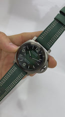 Panerai Luminor Marina 44mm Aço Mostrador Verde Pulseira Nylon