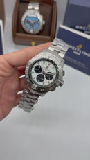 Breitling Avenger Aço 44mm Night Mission - Mostrador Branco