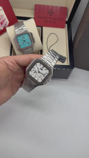Patek Philippe Cubitus Fases da Lua 42mm, Mostrador Branco