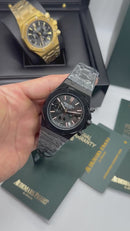 Audemars Piguet RoyalOak Chrono 41mm Aço/OxBlack