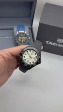 TAG Heuer Aquarecer 300, 43mm, Aço/OxBlack - TRITIUM - Super-LumiNova®