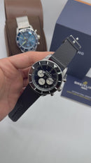 Breitling Superocean Crono Aço 44mm Pulseira Borracha