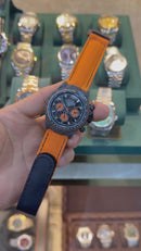 Rolex Daytona DIW Carbono 40mm, Pulseira Nylon/Couro