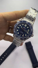 Omega Seamaster Diver 300M, Blue 42mm, Aço - CLONE