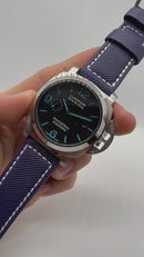 Panerai Luminor Marina 44mm Aço Mostrador Preto Pulseira Nylon