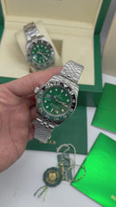 Rolex GMT Master ll SPRITE Pulseira Jubilee 40mm