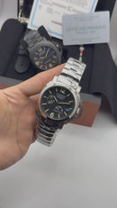 Panerai Luminor Marina 44mm, Aço, Mostrador Preto - Pulseira Aço