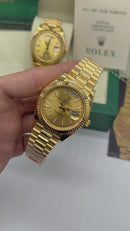 Rolex Day-Date Presidente 40mm - All Gold - CLONE