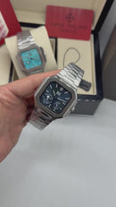 Patek Philippe Cubitus Fases da Lua 42mm, Mostrador Azul