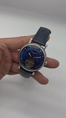 Patek Philippe Classic Turbilhão 44mm Aço, Pulseira Couro