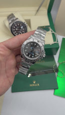 Rolex Yacht-Master 40  Oyster, 40 mm, Aço Oystersteel, Mostrador Ardósia - CLONE
