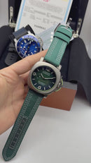 Panerai Luminor Marina 70 anos - 44mm Aço Mostrador Verde