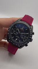 Omega Speedmaster Dark Side of the Moon Apollo 8 44mm Aço Oxiblack