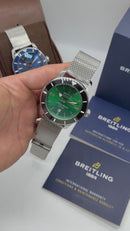 Breitling Superocean Aço 44mm Pulseira Aço Milanes