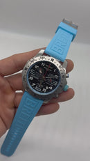 Breitling ENDURANCE PRO Aço 44mm Pulseira Borracha