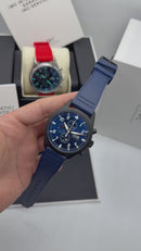 IWC Aviador Cronógrafo SPITIFIRE 41mm Aço Oxblack