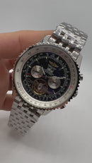 Breitling Navitimer 44mm Aço Turbilhão