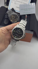 Panerai Luminor Marina 44mm, Aço, Mostrador Preto