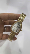 Bvlgari SERPENTI SEDUTTORI 33mm Dourado - Mostrador Pérola - Bezel Crav.