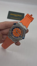 Audemars Piguet Offshore Royal Oak Diver 42mm, Mostrador Laranja