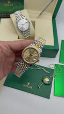 Rolex Datejust 41mm/36mm/31mm Aço/Ouro - Most. Dourado - Puls. Jubilee - CLONE