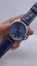 Panerai Luminor Marina 44 mm Aço Mostrador Azul