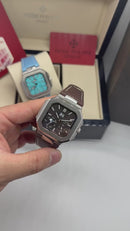 Patek Philippe Cubitus Fases da Lua 42mm, Mostrador Marrom