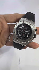 Audemars Piguet Royal Oak Offshore 44mm Mostrador Preto Bezel Aço