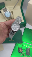 Rolex Land-Dweller 40mm, Mostrador Branco - CLONE
