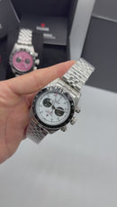 Tudor Black Bay Chrono Aço 41mm, Mostrador Branco - Jubilee