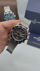 Breitling Superocean Crono Aço 44mm Pulseira Aço Milanes