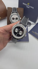 Breitling Premier Aço Chrono 42mm Pulseira Couro