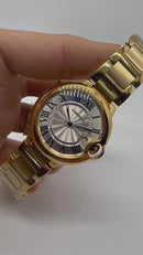 Ballon Bleu de Cartier - Aço/Dourado - 36mm - Mostrador Tradicional